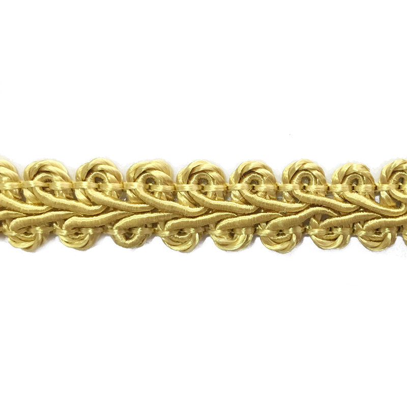 Fringe Ribbon Sewing - 12M örgü Trim fransız Gimp temel