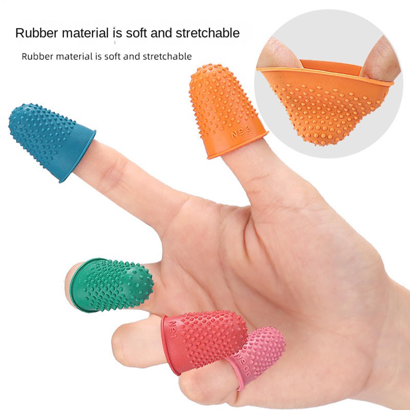 Embroidery Craft - Parmak Tutucular Kauçuk Yeniden Kullanılabilir Koruyucular