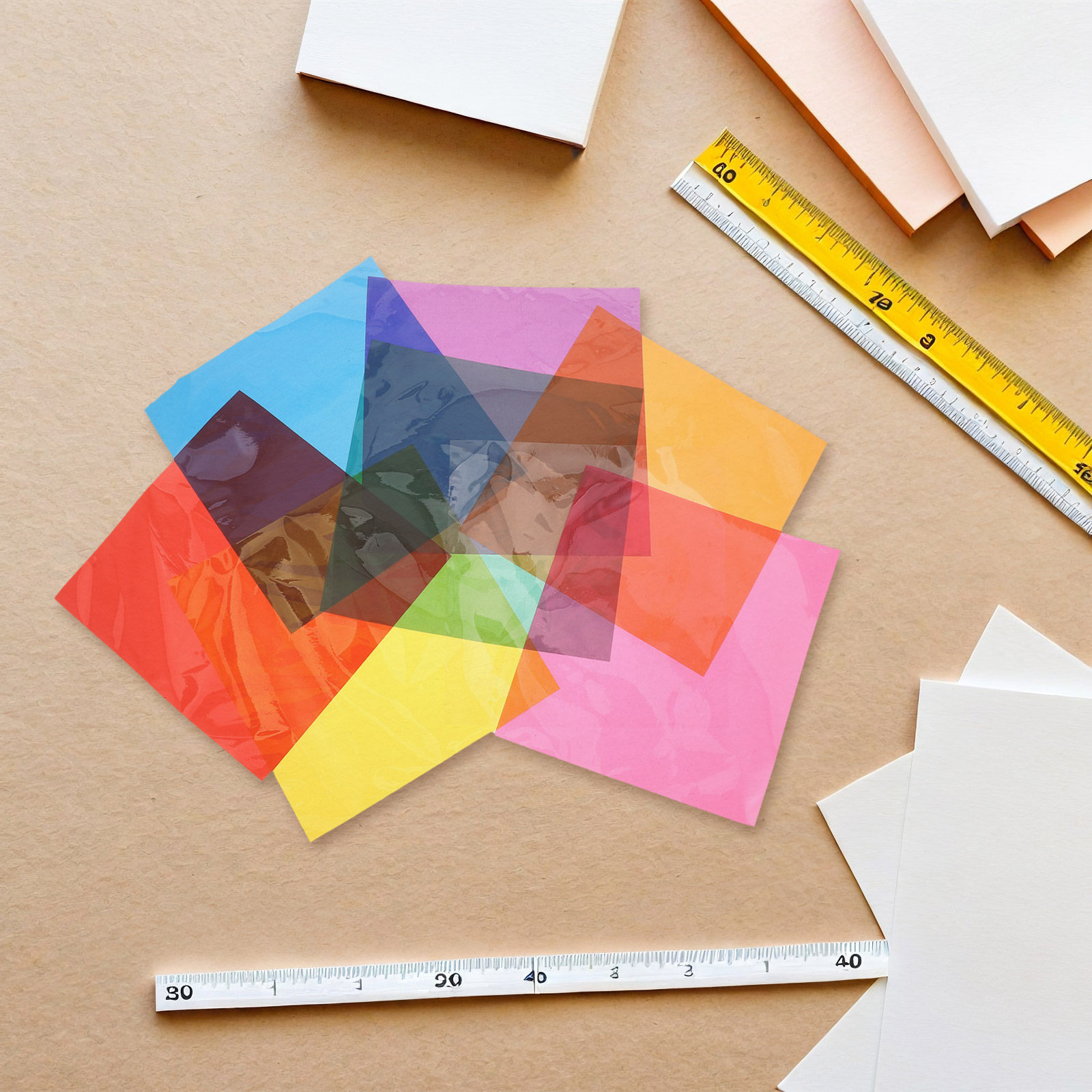 90 Adet Renkli Selofan Kağıt L - Embellish Craft incelemesi ve fiyatı