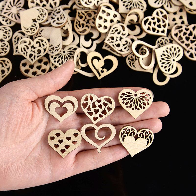 50/100 adet Delikli Kalp Desen - Embellish Craft incelemesi ve fiyatı
