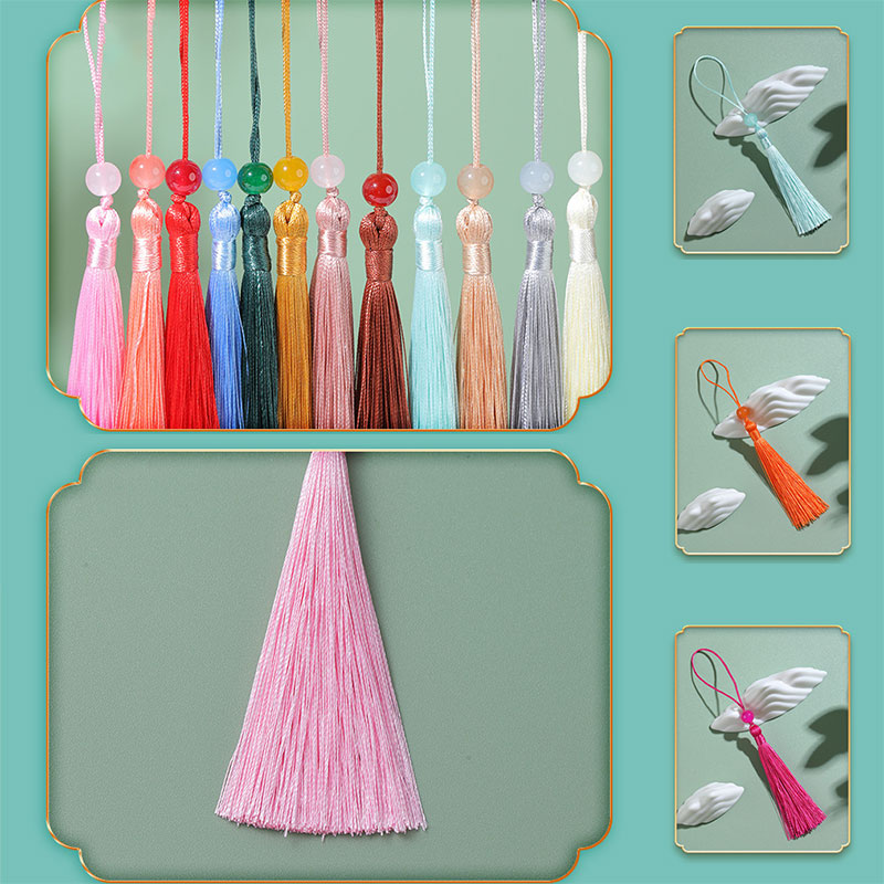 5-100 Adet Imi Boncuklu Püskül - Beaded Trim Fringe incelemesi ve fiyatı