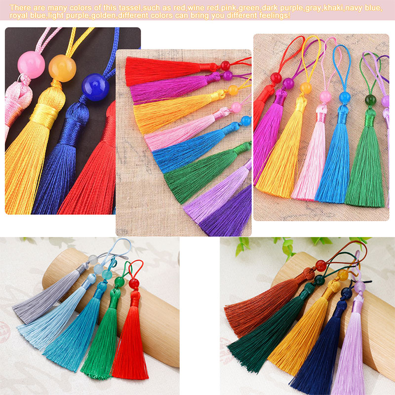 5-100 Adet Imi Boncuklu Püskül - Beaded Trim Fringe incelemesi ve fiyatı