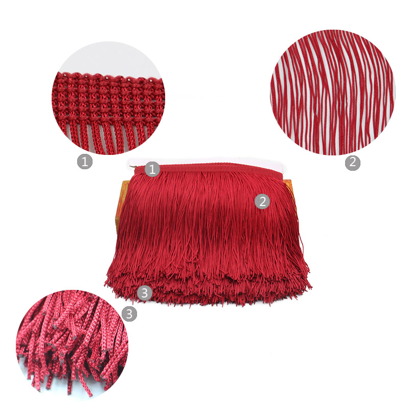 9/15/20/30 cm Uzun Püskül Saça - Fringe Ribbon Sewing incelemesi ve fiyatı