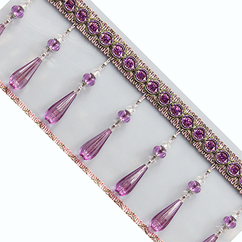 1 M Kristal Kolye Püskül Damla - Beaded Trim Fringe incelemesi ve fiyatı