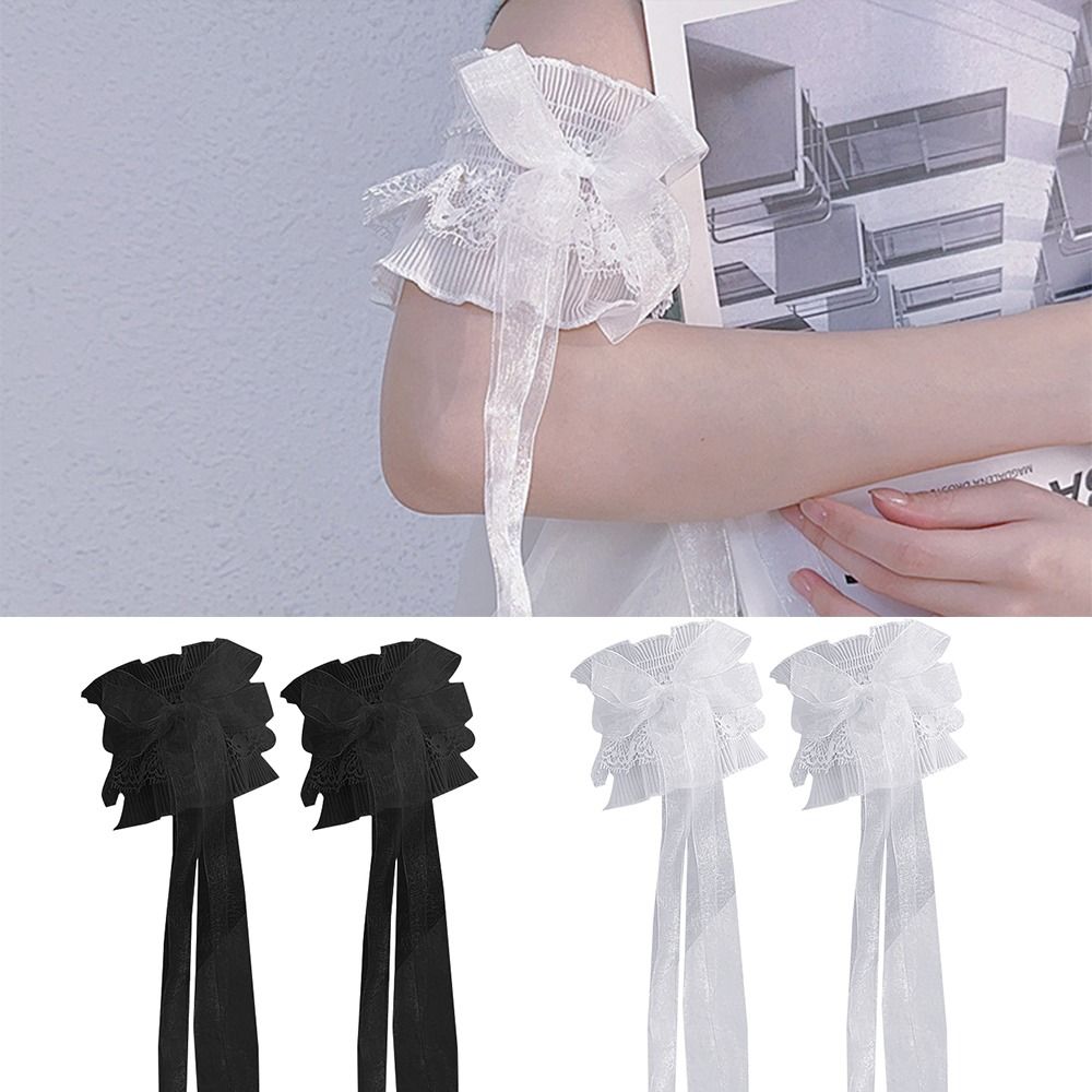 Kol ısıtıcıları ilmek kol kol  - Lace Ribbon Trim incelemesi ve fiyatı