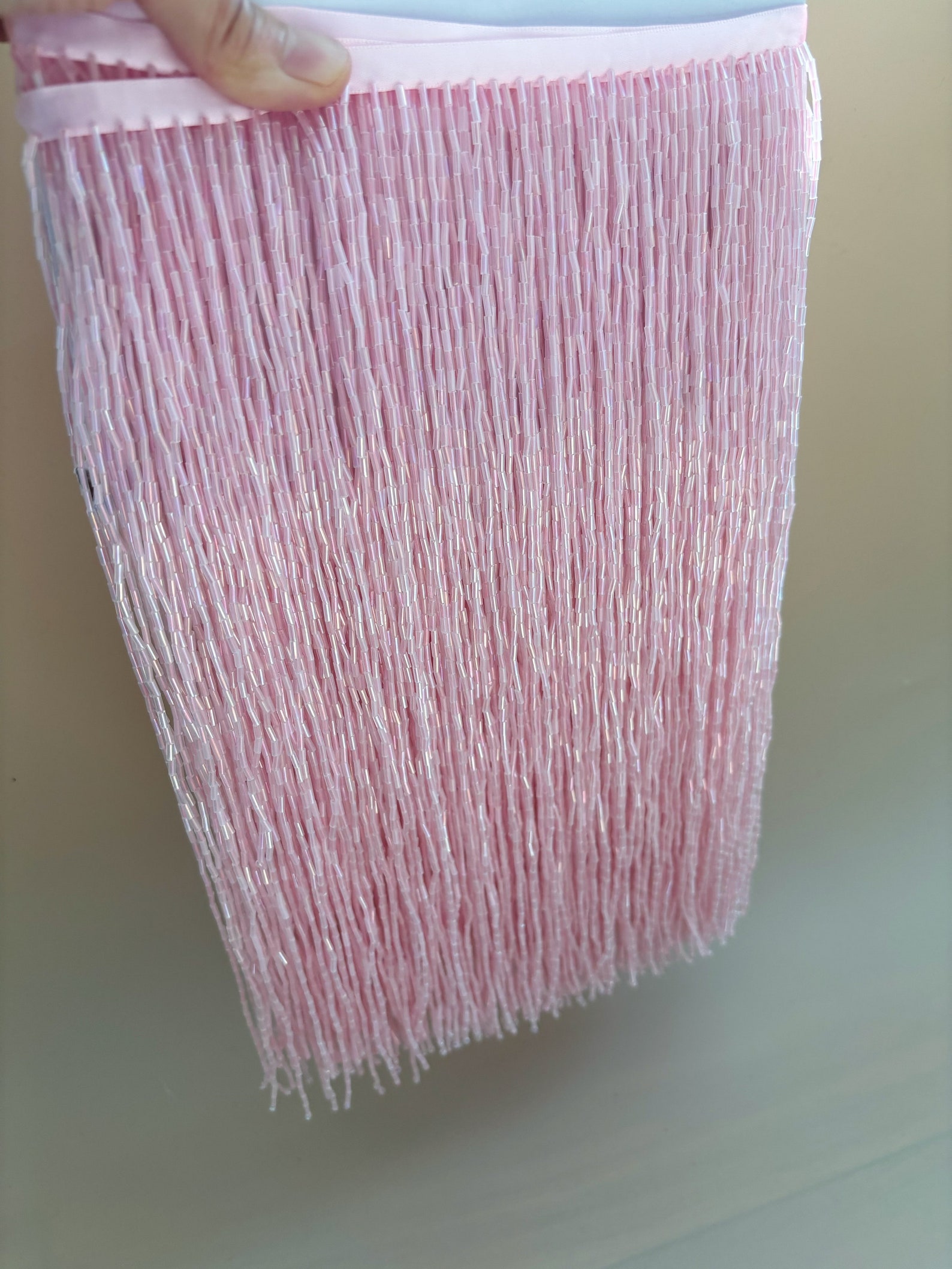 1 Yard 30cm geniş ağır boncuk  - Beaded Trim Fringe incelemesi ve fiyatı