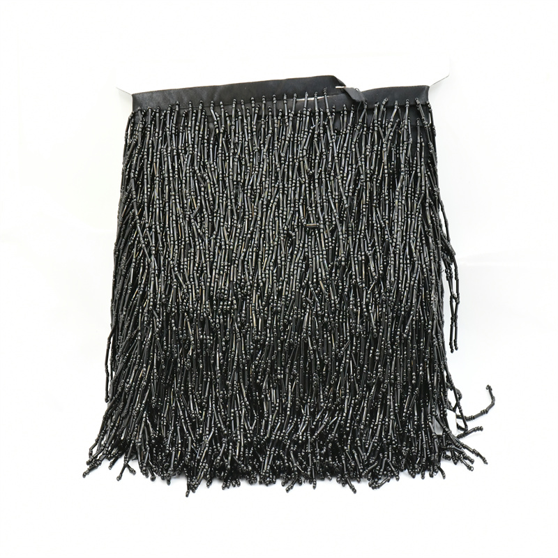 1 yard 10 cm genişliğinde cam  - Beaded Trim Fringe incelemesi ve fiyatı