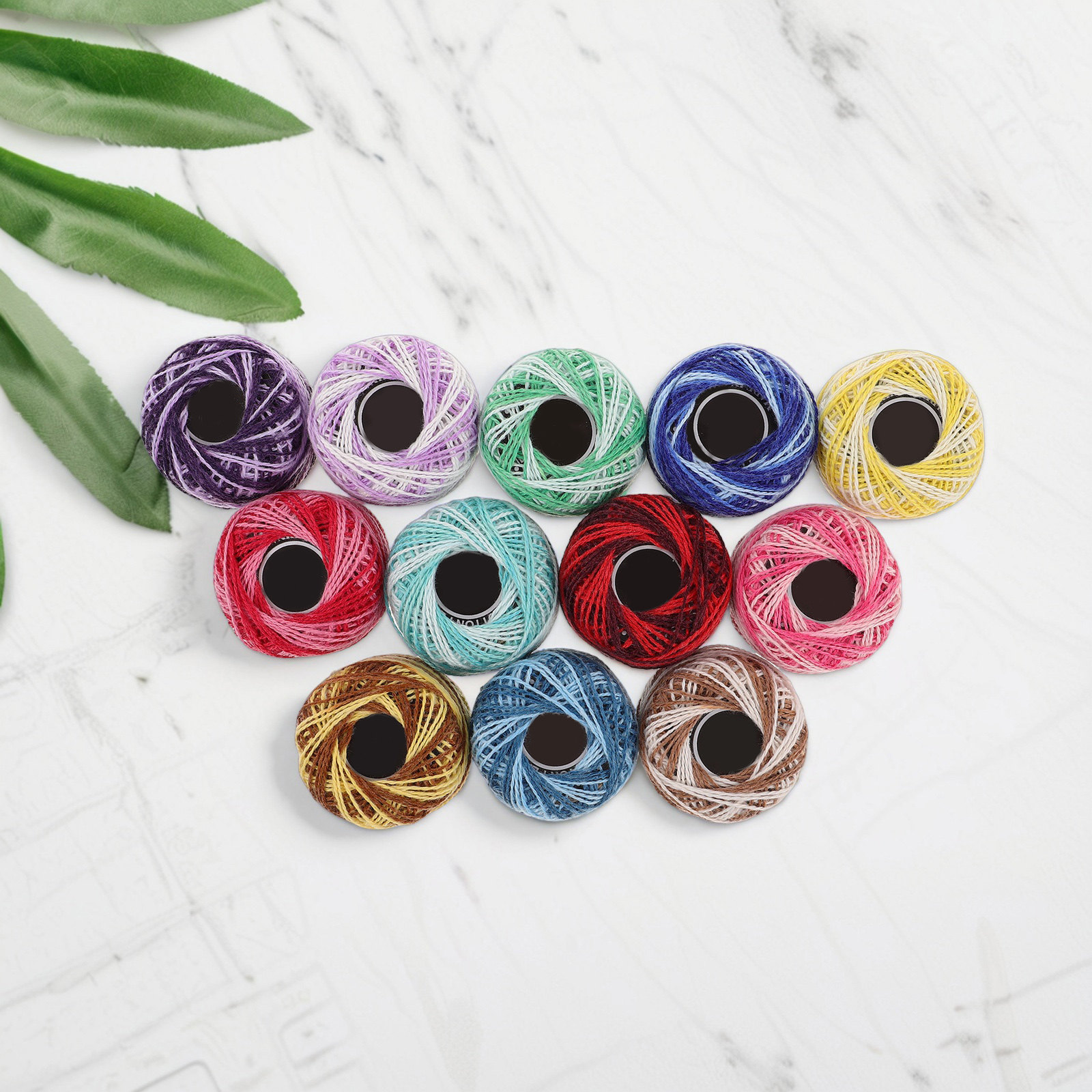 12 Parça Renkli Pamuk Nakış İp - Embroidery Craft incelemesi ve fiyatı