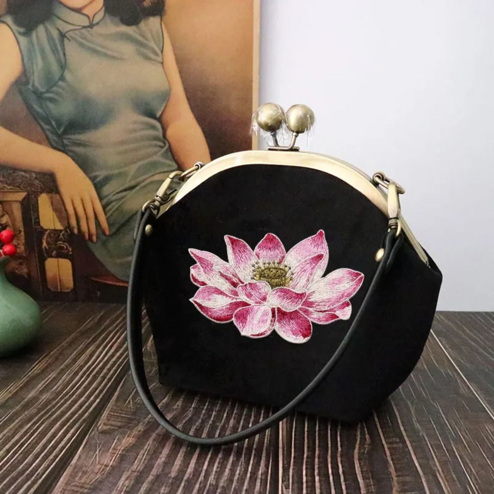 Yumuşak Lotus çiçek yama işlem - Applique Patch Flower incelemesi ve fiyatı